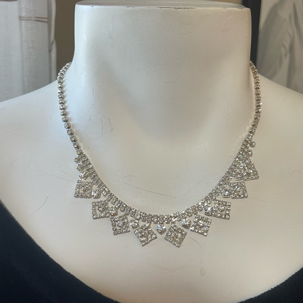 Christina Rhinestone Necklace